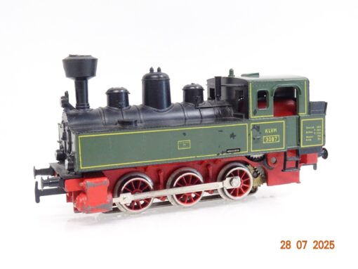 Märklin H0 3087 Dampflok grün schwarz Klvm JL1921 o.