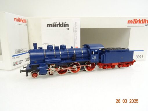 Märklin H0 3091 Dampflok P8 Baden 1164 blau in OVP LE9712