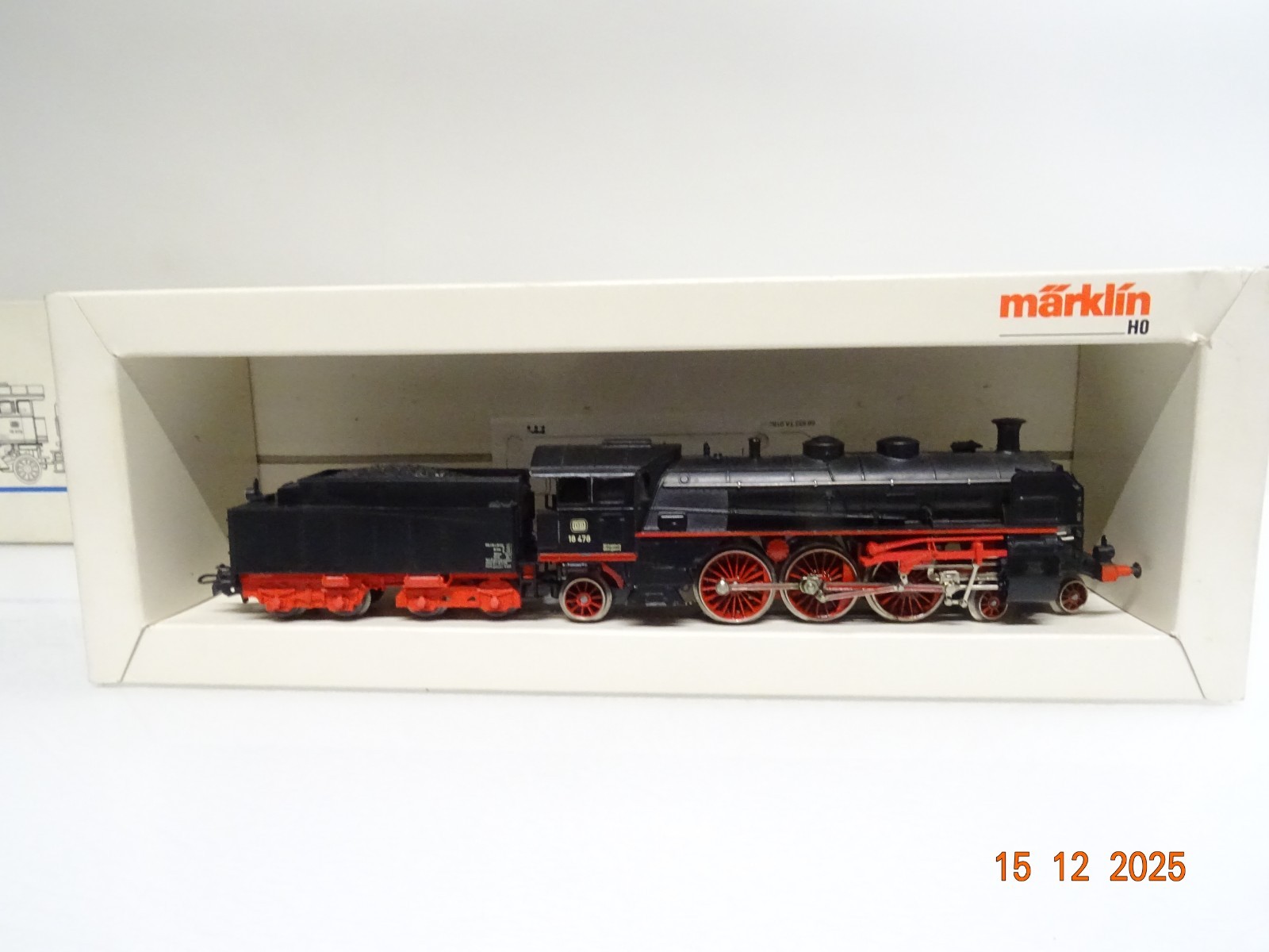 Märklin H0 3093 Dampflok BR 18 478 der DB mit OVP JL5105 – Bild 5