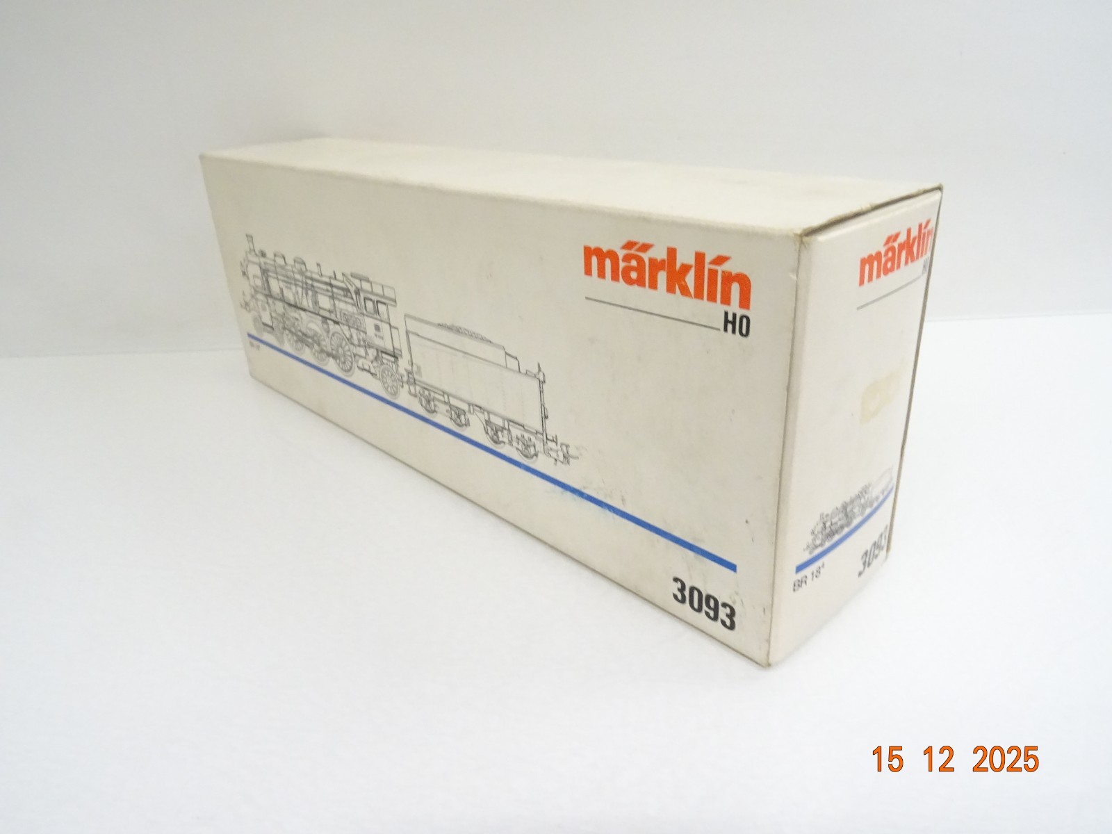 Märklin H0 3093 Dampflok BR 18 478 der DB mit OVP JL5105 – Bild 6