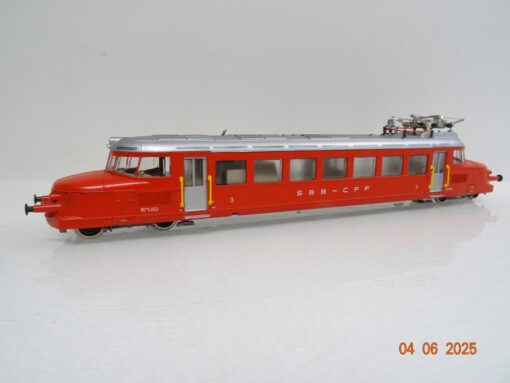 Märklin H0 3125 Schweiz Elektro-Triebwagen RCe 2/4 Roter Pfeil SBB in OVP JL899 – Bild 4