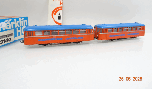 Märklin H0 3140 Schienenbus 2tlg. Steiermärkische Landesbahn in OVP JL1116