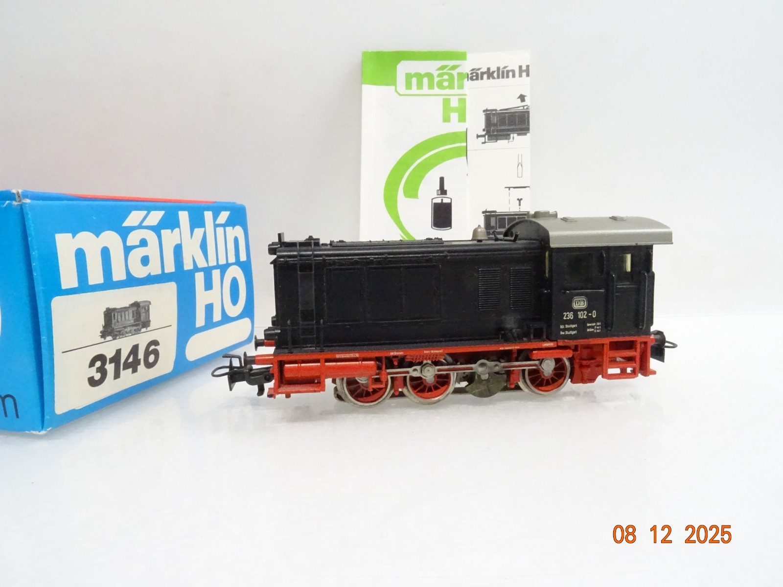 Märklin H0 3146 Diesellok BR 236 102-0 der DB in OVP JL4899