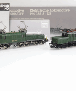 Märklin H0 3300 E-Lok 2 St. Krokodil Jubiläumsfahrt 1984 in OVP JL4774