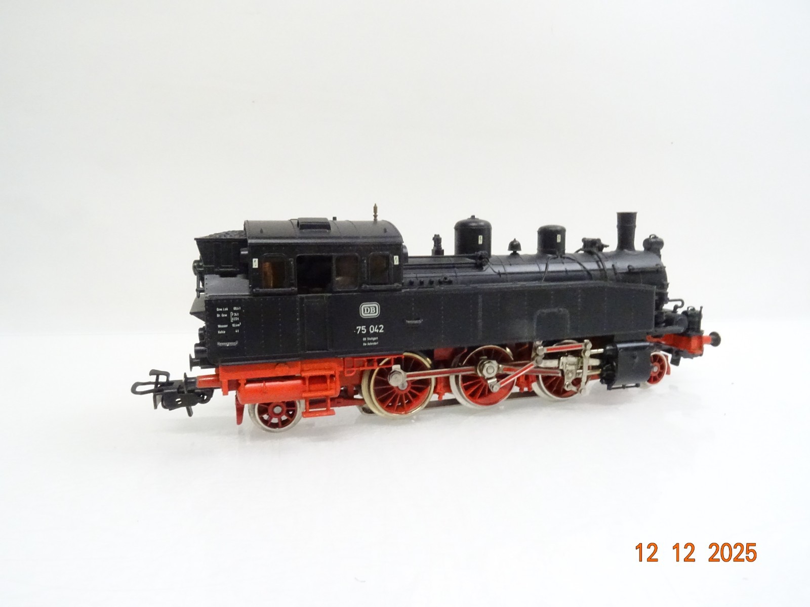 Märklin H0 3313 Dampflok BR 75 042 der DB in OVP JL5010 – Bild 3