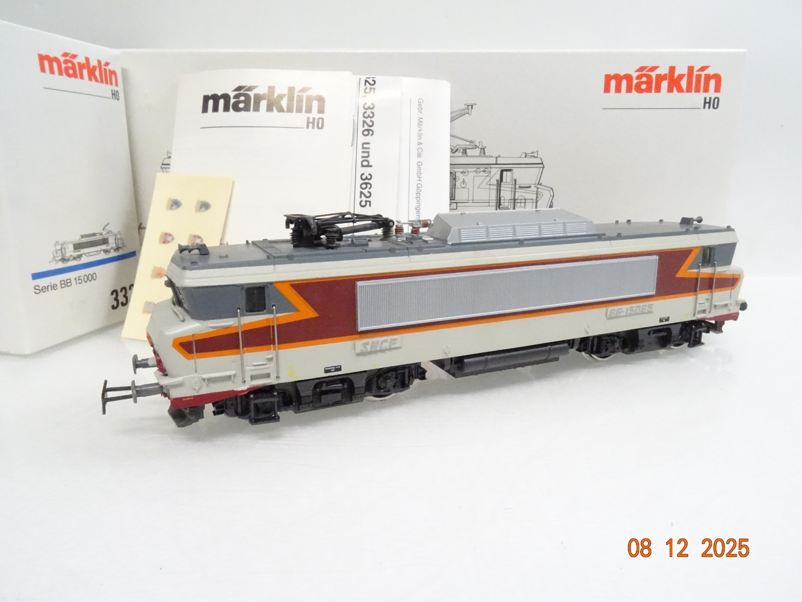 Märklin H0 3321 Frankreich E-Lok BB 15065 der SNCF in OVP JL4911