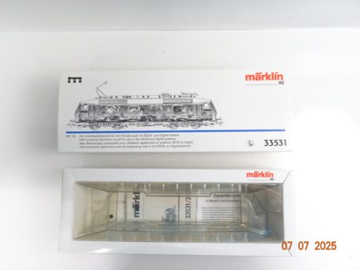 Märklin H0 33531 E-Lok BR 120 Leerverpackung siehe Foto CK9391 – Bild 3