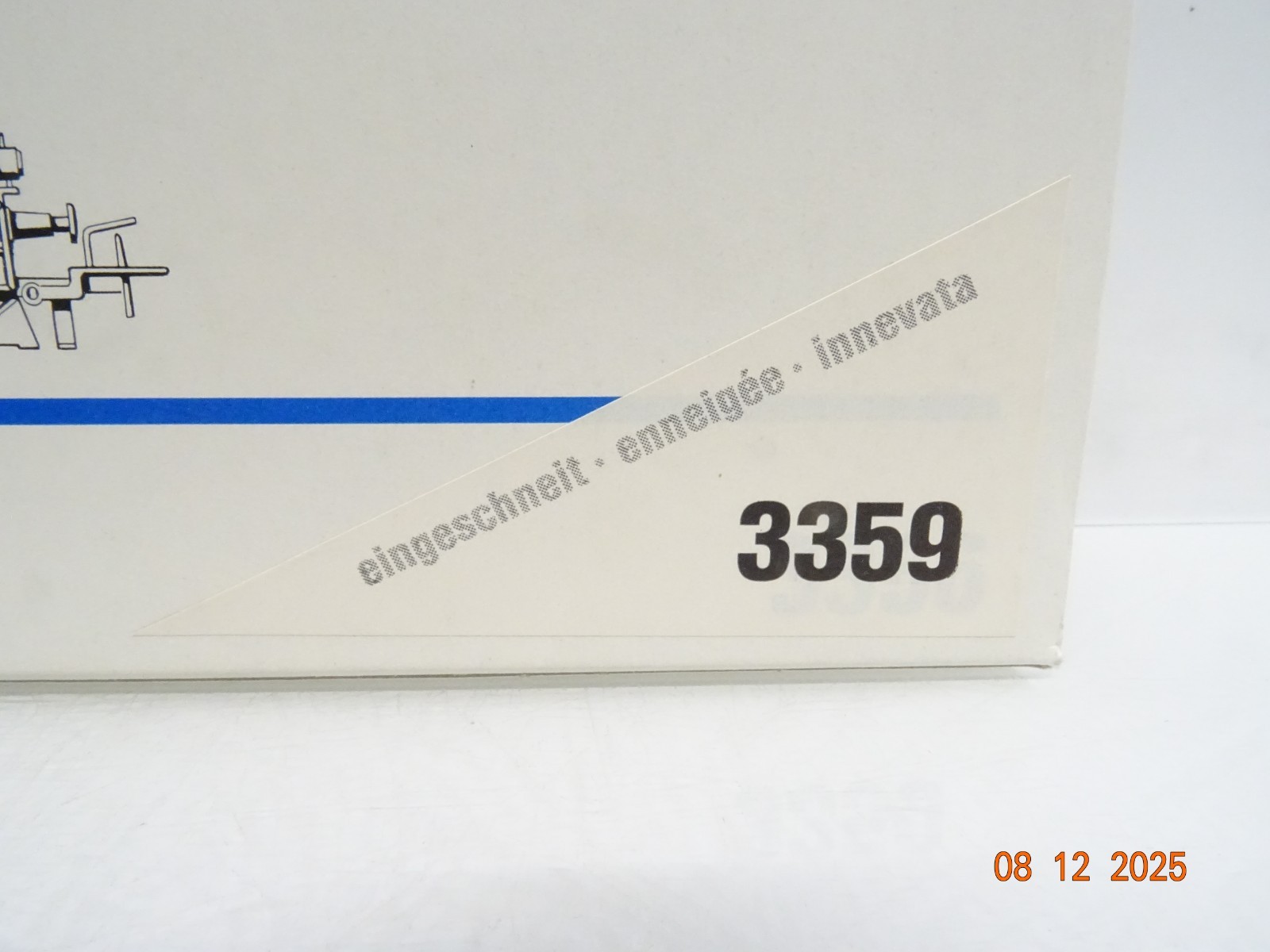 Märklin H0 3359 Schweiz E-Lok Be 6/8 III Krokodil SBB eingeschneit in OVP JL4913 – Bild 3