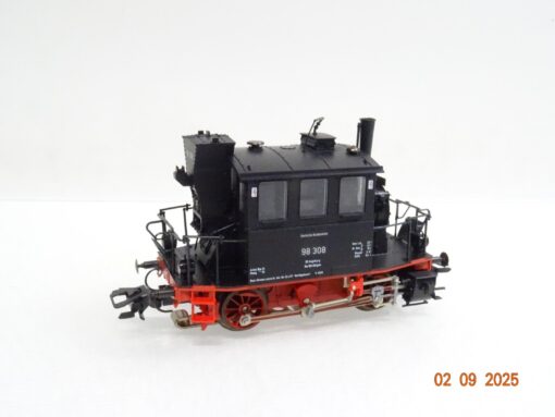 Märklin H0 3387 Dampflok BR 98 308 Glaskasten der DB in OVP JL2713 – Bild 3