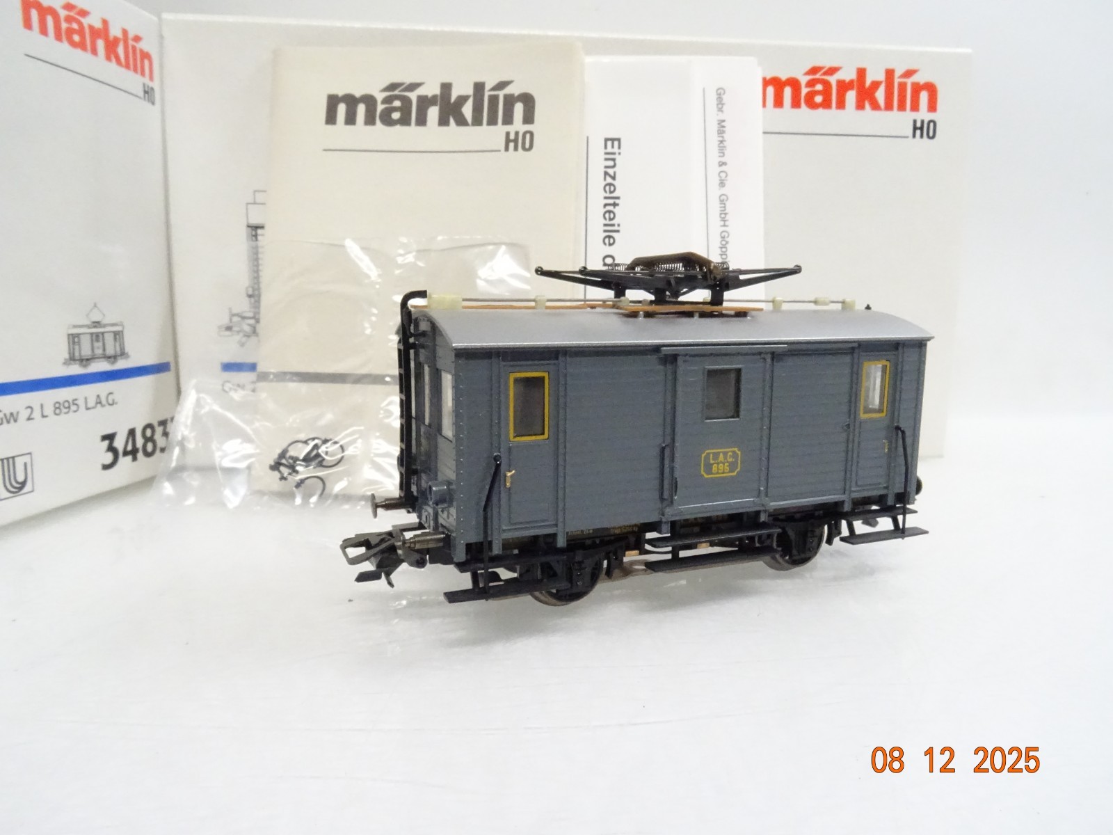 Märklin H0 34831 Güter-Triebwagen Gw2L 895 L.A.G Delta Digital in OVP JL4932