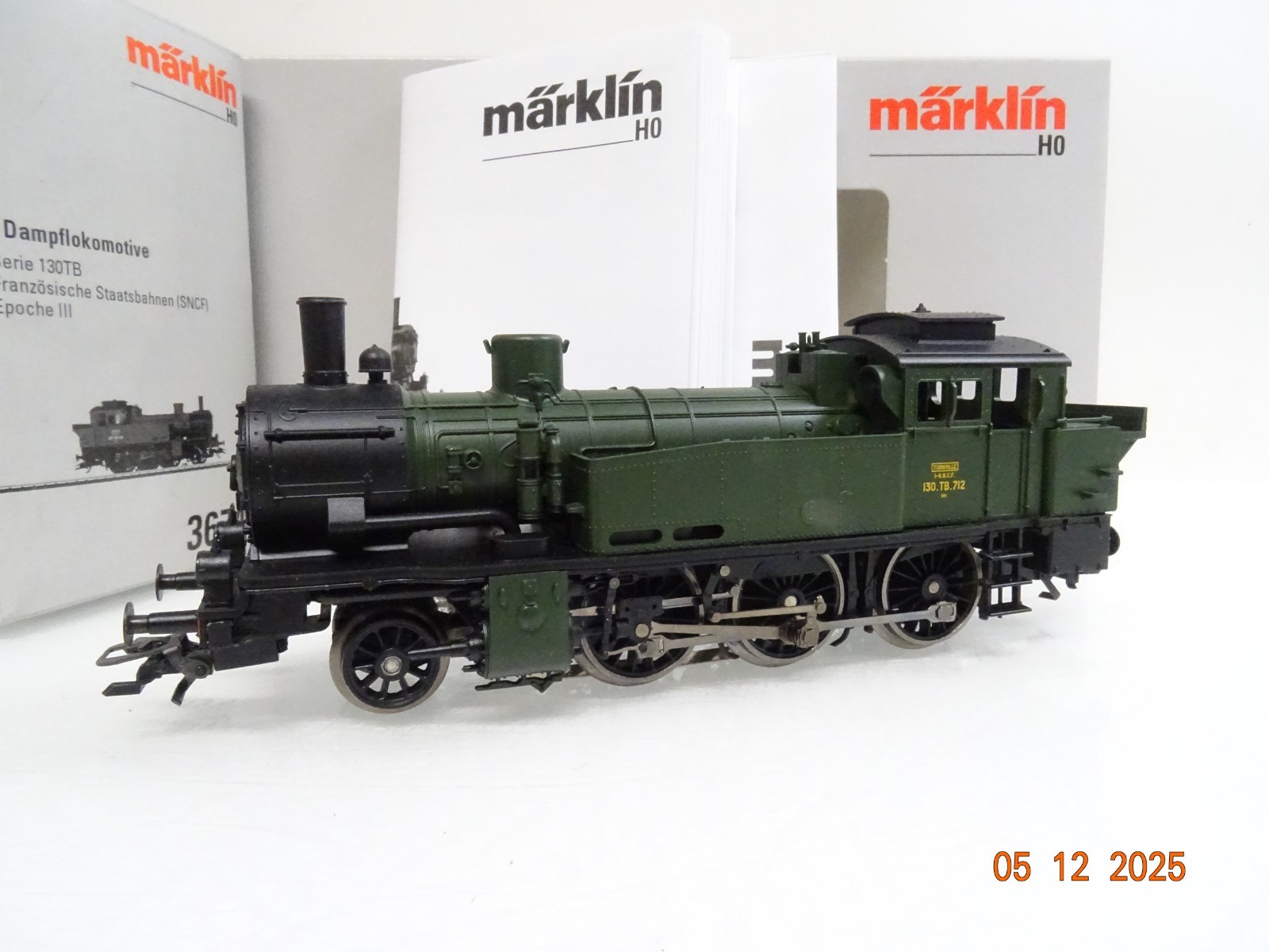 Märklin H0 36745 Frankreich Dampflok Serie 130 TB der SNCF Digital in OVP JL4888
