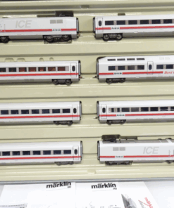 Märklin H0 3700 Triebwagenzug 8tlg. ICE-Amtrak Tour `93 Digital in OVP JL900