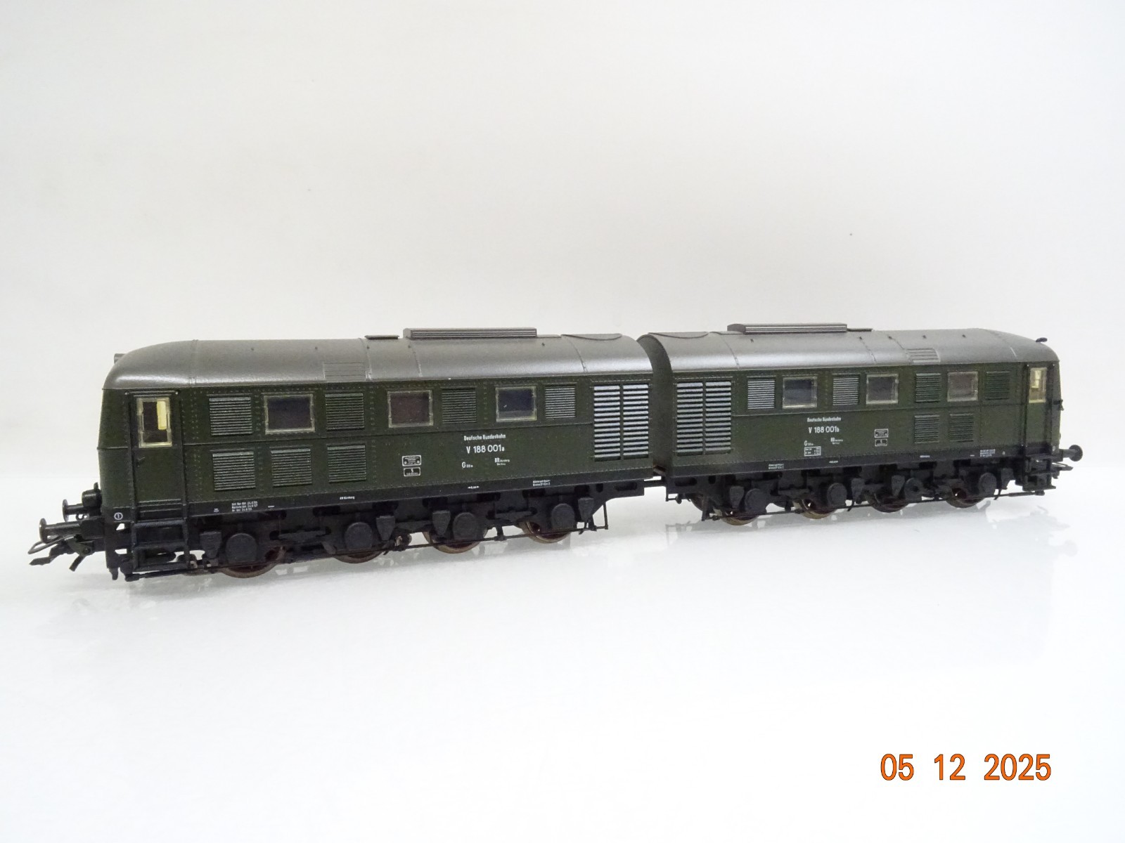 Märklin H0 37282 Doppel-Diesellok V 188 der DB Sound Digital in OVP JL4879 – Bild 3