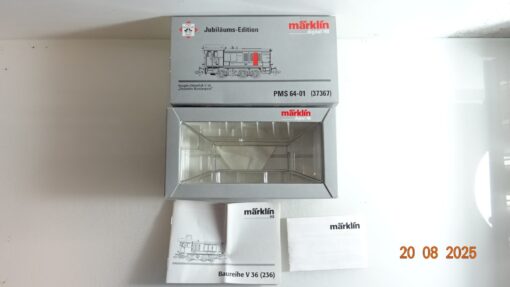 Märklin H0 37367 Rangier Diesellok V 36 Leerverpackung siehe Foto PK670 – Bild 3