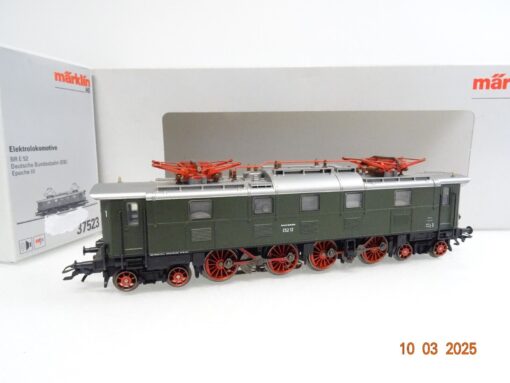 Märklin H0 37523 E-Lok E 52 12 der DB Mfx Sound in OVP LE9294