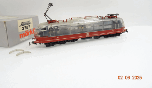 Märklin H0 3757 E-Lok BR 103 121-0 der DB Transparent-Gehäuse in OVP JL845