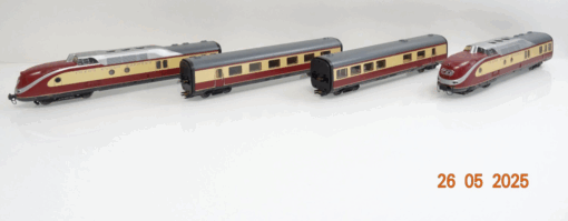 Märklin H0 37605 TEE Dieseltriebzug 4tlg. VT 11.5 Sound Digital JL761 o.