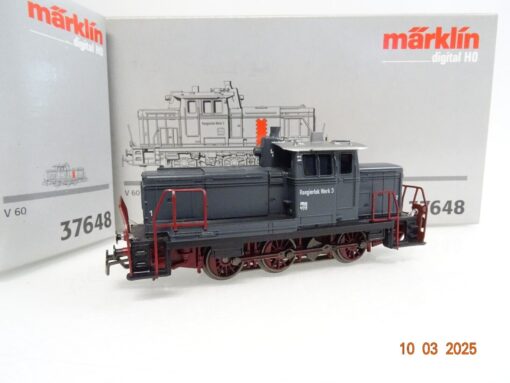 Märklin H0 37648 Diesellok V 60 Werk 3 Rangierlok Digital Telex in OVP LE9284