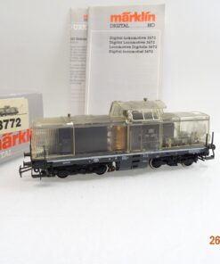 Märklin H0 3772 Diesellok BR 212 225-7 der DB Transparent-Gehäuse in OVP JL1103