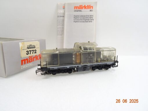 Märklin H0 3772 Diesellok BR 212 225-7 der DB Transparent-Gehäuse in OVP JL1103