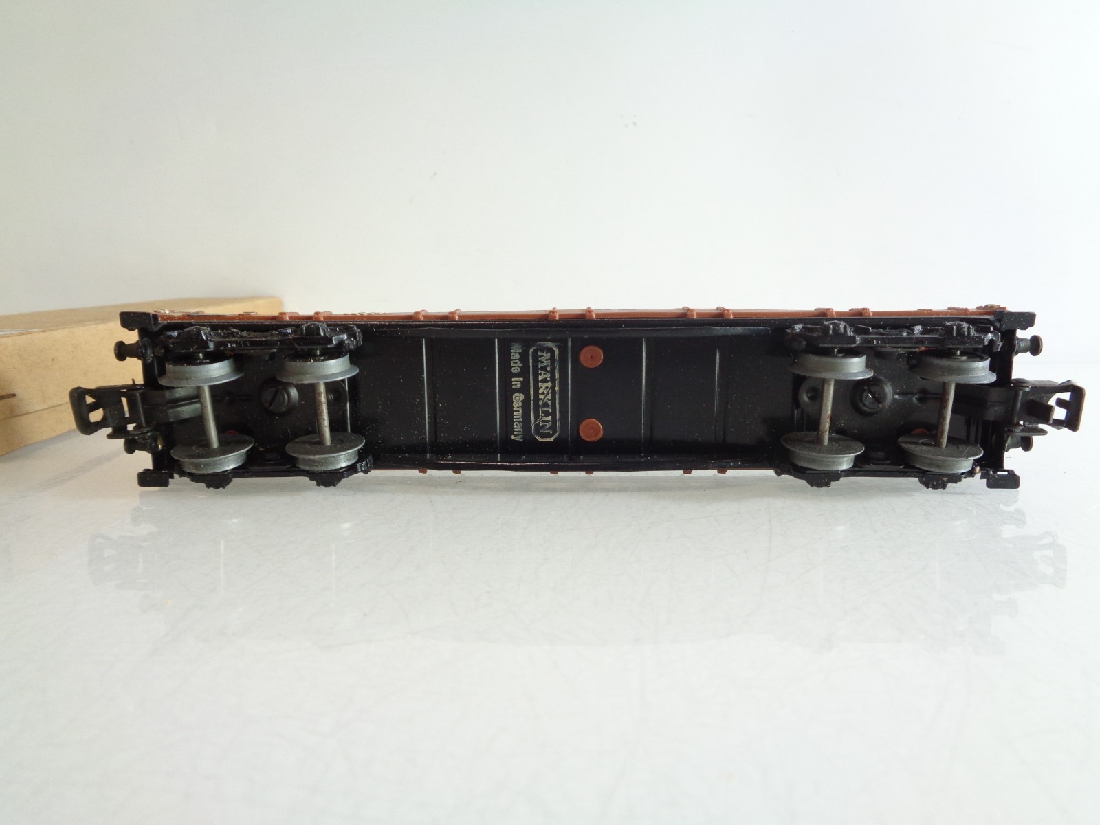 Märklin H0 391/1 Niederbordwagen der DB in OVP BH889 – Bild 5
