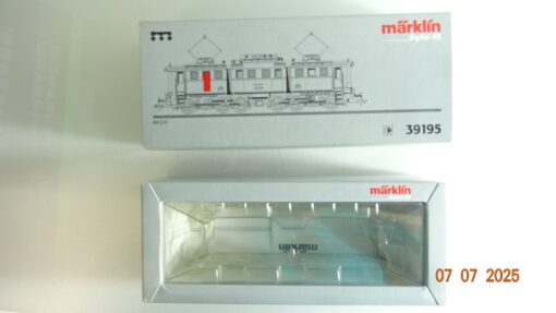 Märklin H0 39195 E-lok BR E 91 Leerverpackung siehe Foto CK9380 – Bild 3