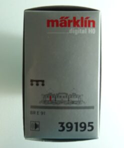 Märklin H0 39195 E-lok BR E 91 Leerverpackung siehe Foto CK9380