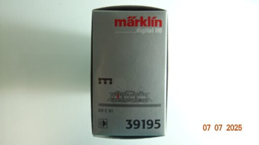 Märklin H0 39195 E-lok BR E 91 Leerverpackung siehe Foto CK9380