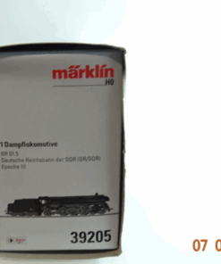 Märklin H0 39205 Dampflok BR 01.5 Leerverpackung siehe Foto CK9375