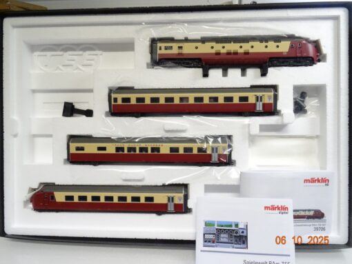 Märklin H0 39706 MHI TEE Diesel-Triebzug RAm Edelweiss Mfx Sound in OVP JL3361