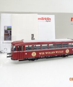 Märklin H0 39979 Schienenbus Roter Flitzer Wir wollen Wulle Sound Mfx OVP JL4853