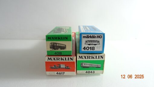 Märklin H0 4018 4043 4617 Leerkarton Original-Verpackung siehe Foto CK8822