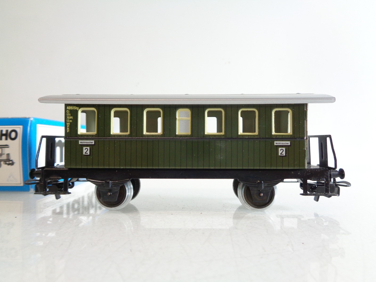 Märklin H0 4040 Personenwagen 2.Kl. in OVP BH862 – Bild 3