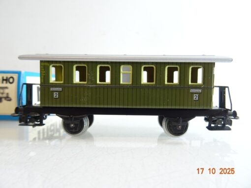 Märklin H0 4040 Plattformwagen 2.Kl.  in OVP BH578 – Bild 3