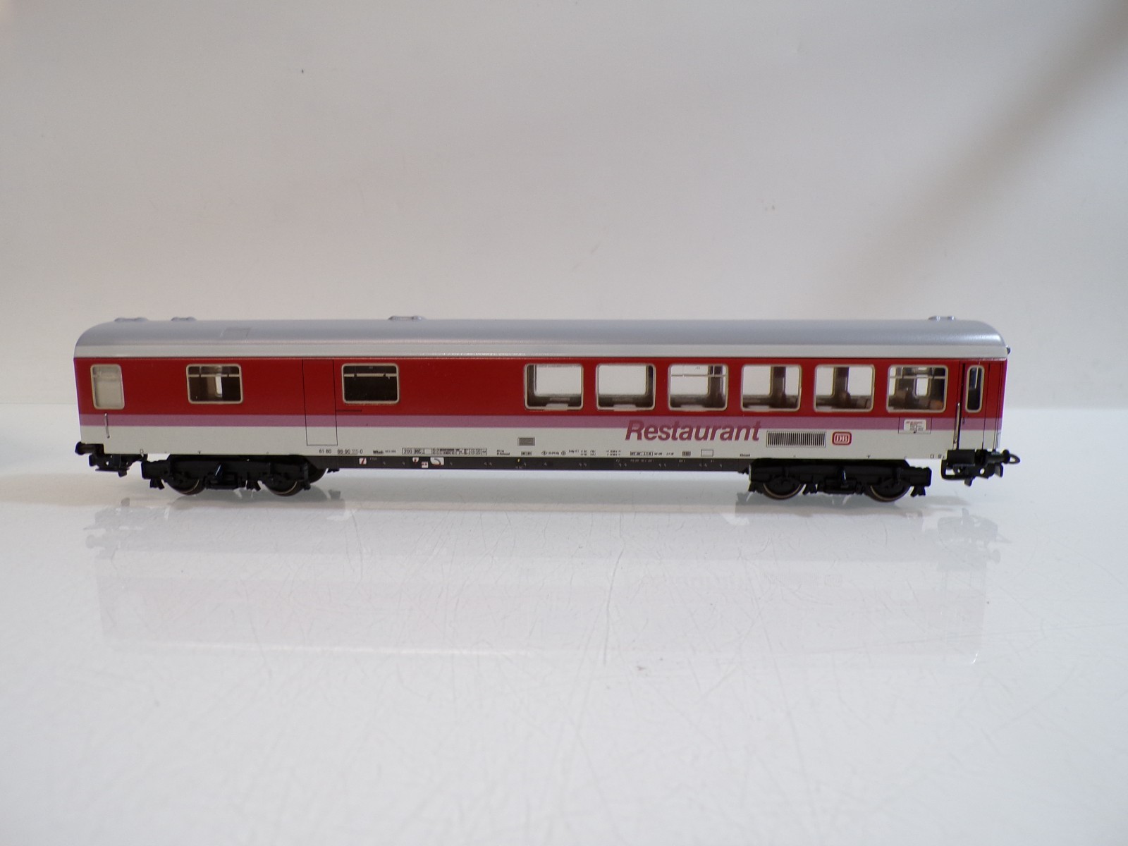 Märklin H0 4057 Speisewagen der DB in OVP Blech BH1998 – Bild 3