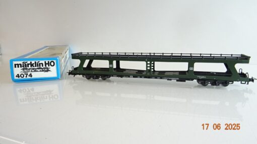 Märklin H0 4074 Autoreisezug Transportwagen ohne Auto´s der DB in OVP PR8506