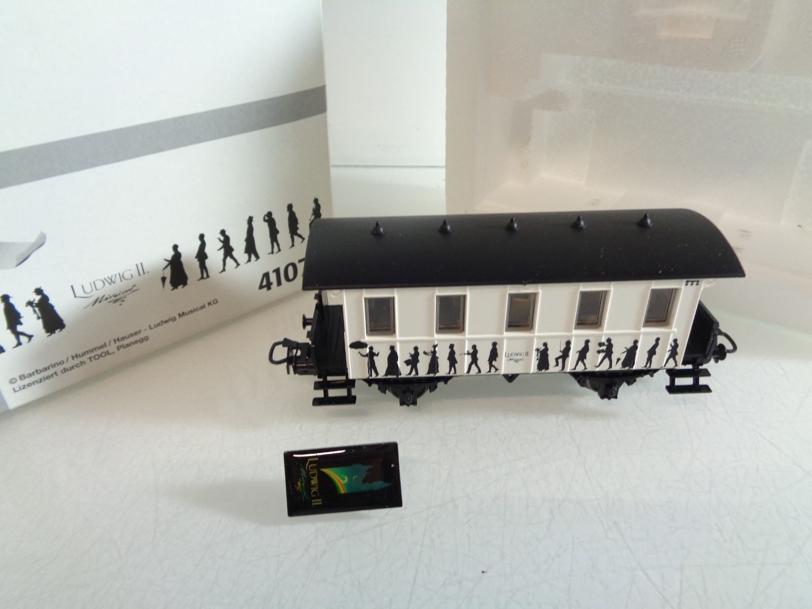 Märklin H0 41072 Musical Personenwagen Ludwig II. in OVP RR4851