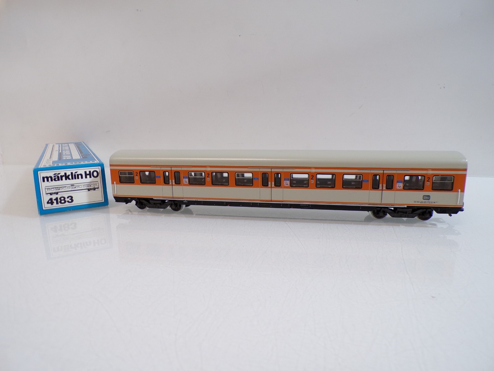Märklin H0 4183 S-Bahnwagen 1./2.Kl. der DB in OVP BH2001