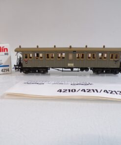 Märklin H0 4214 Personenwagen 4.Kl. der K.W.St.E. in OVP BH1882