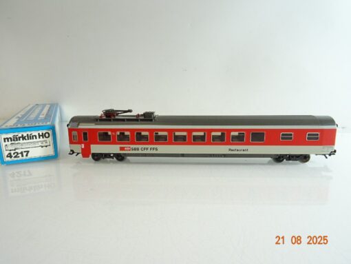 Märklin H0 4217 Speisewagen der SBB in OVP PR9664