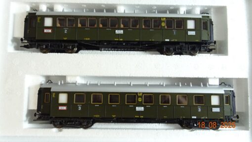 Märklin H0 4261 Schnellzugwagen der ehemaligen DRG 2 tlg. in OVP PR9600 – Bild 3