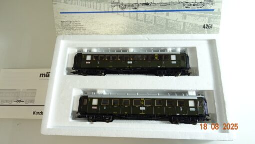 Märklin H0 4261 Schnellzugwagen der ehemaligen DRG 2 tlg. in OVP PR9600