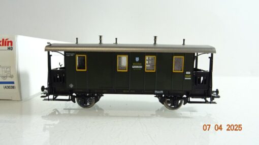 Märklin H0 43038 Postmuseumswagen 1999 der K.Bay.St.B. in OVP PR6989 – Bild 3