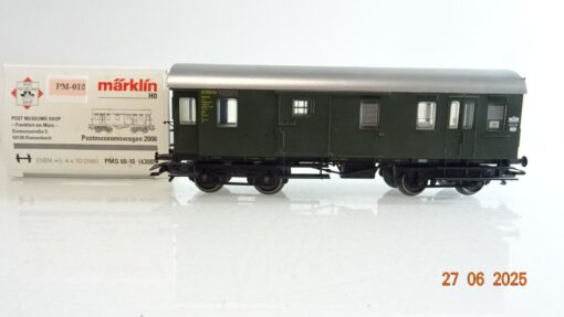 Märklin H0 43085 PMS 60-10 Postmuseumswagen 2006 in OVP PR8815
