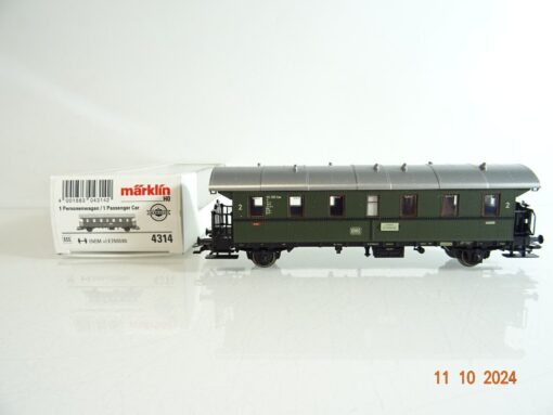 Märklin H0 4314 Personenwagen 2. Klasse der DB  in OVP PR3167