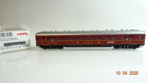 Märklin H0 43252 Schlafwagen der DSG in OVP PR7041