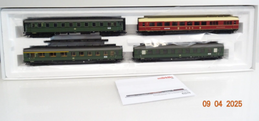 Märklin H0 43279 Schnellzugwagen-Set 4tlg. Ep III der DB in OVP LE9964 – Bild 3
