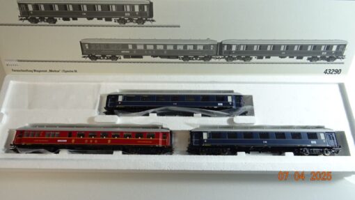 Märklin H0 43290 Fernschnellzug Wagenset Merkur der DB in OVP PR7014