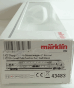 Märklin H0 43483 Doppelstock Steuerwagen 2. KL Leerverpackung siehe Foto PK1931