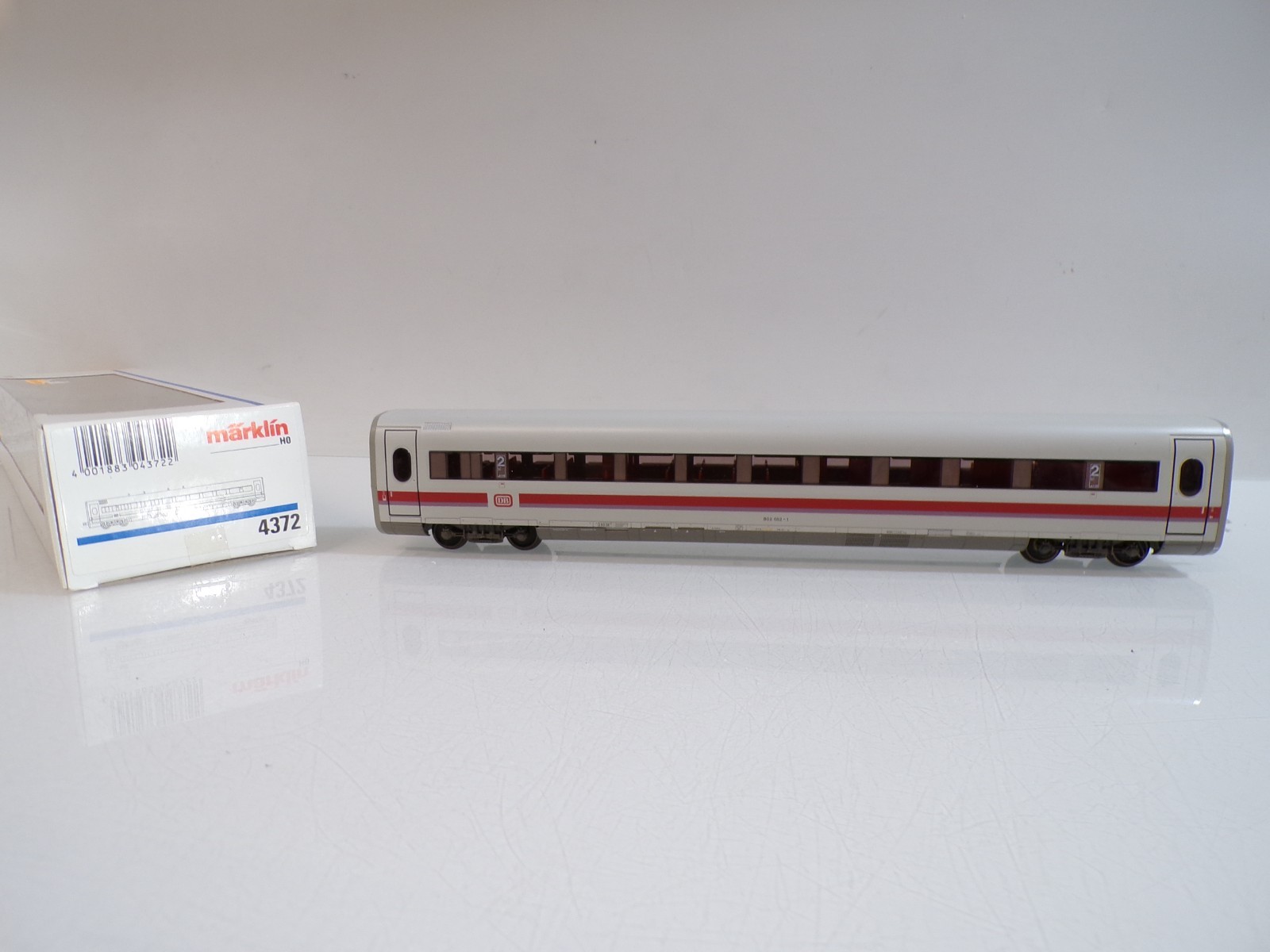 Märklin H0 4372 ICE Personenwagen 2. Kl. der DB in OVP BH1880
